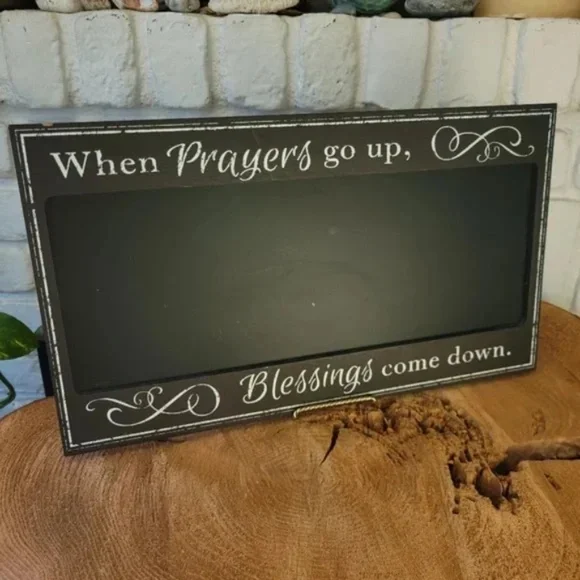 Blessings Chalkboard Wall Art - Picture 1 of 7